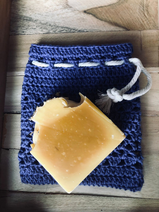Geschenkset - zeep met zeepzakje - Indian Summer