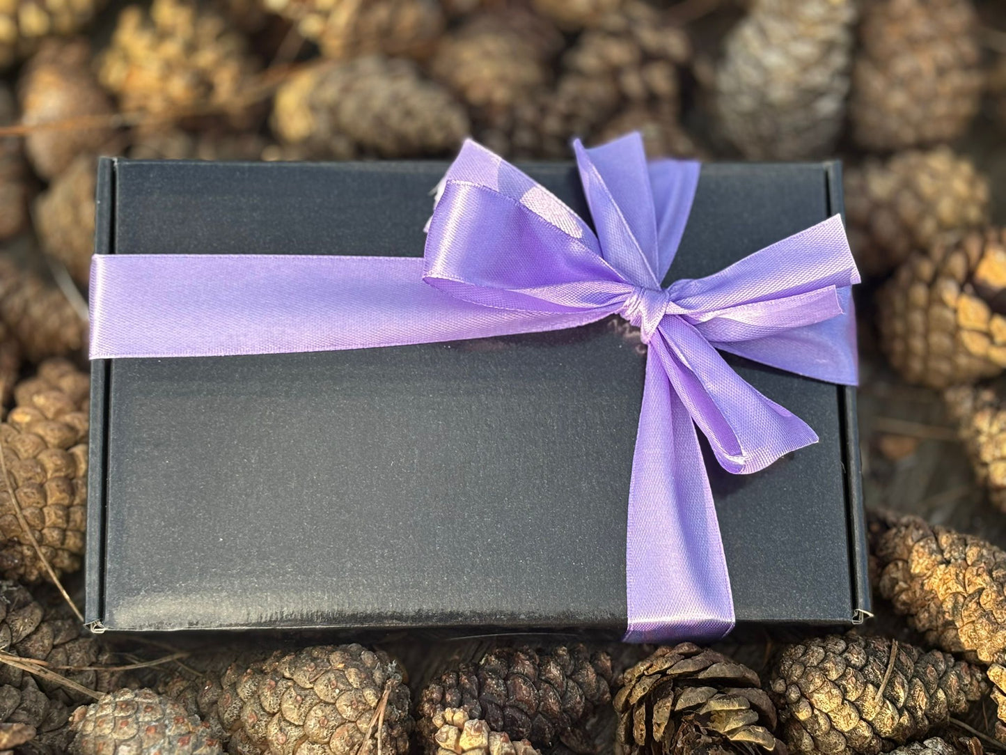 Geschenkset - zeep met zeepzakje - Indian Summer - ultra violet