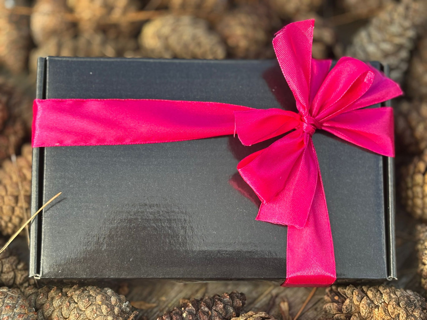 Geschenkset - zeep met zeepzakje - Purple Mist - framboos